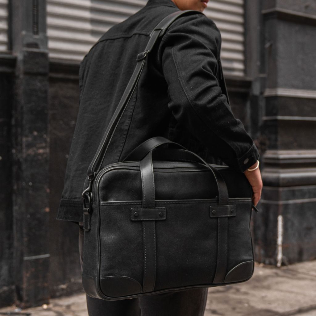 Commuter Bag | Black Canvas - Image 8