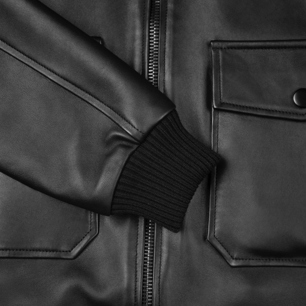 Flight Jacket | Black - Image 8