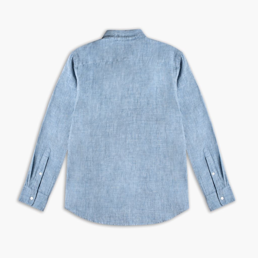 Linen Shirt | Blue - Image 2