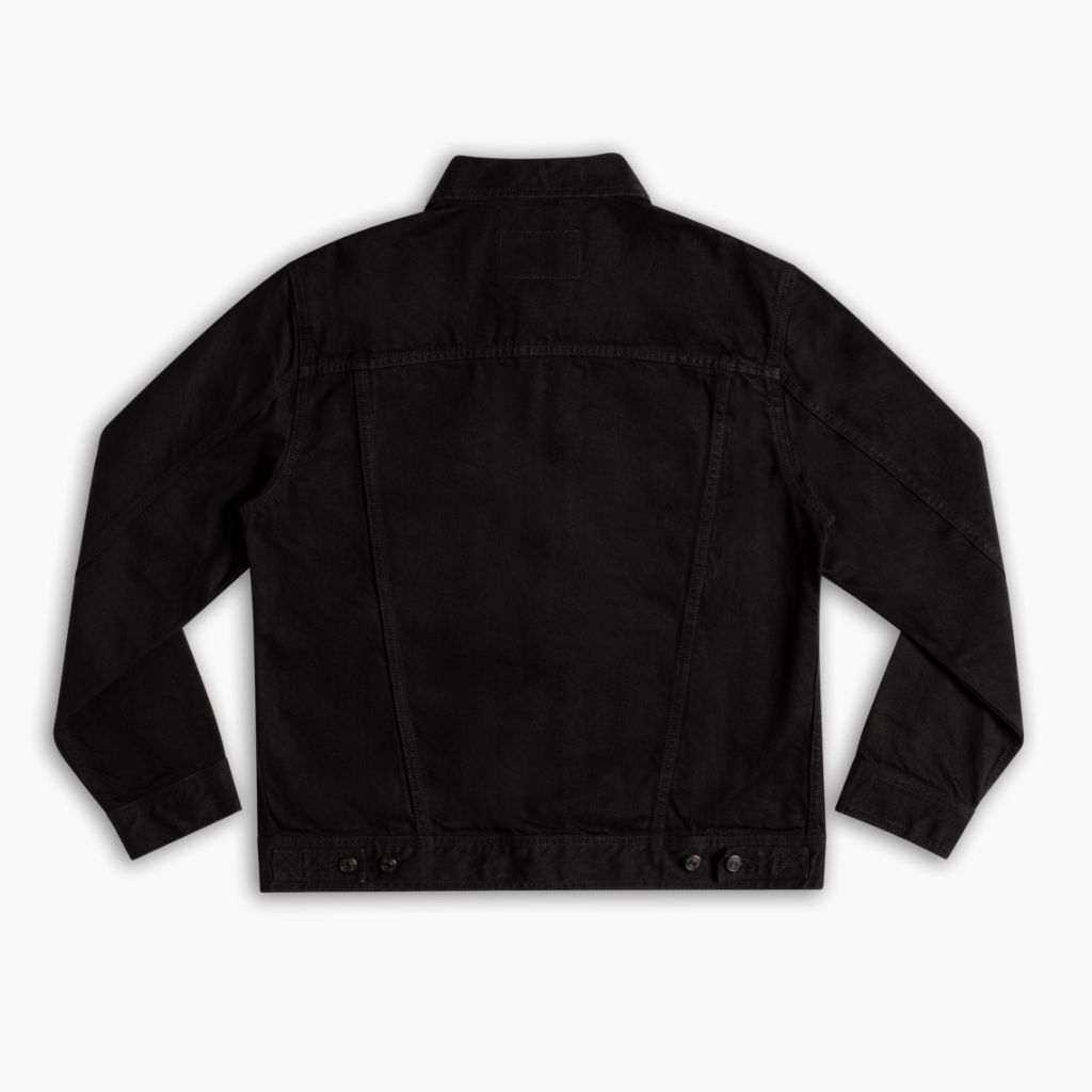 Denim Trucker Jacket | Pitch Black - Image 6