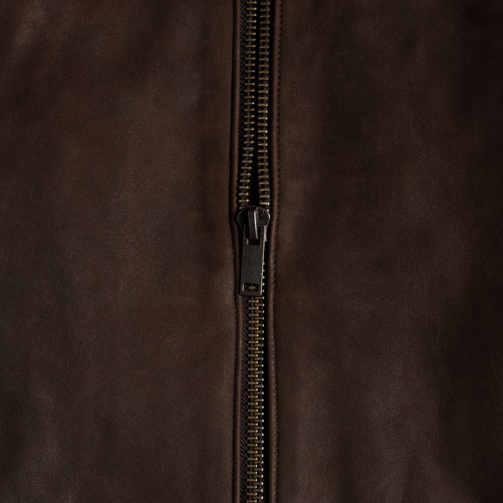 Racer Jacket | Tobacco (Brass Hardware) - Image 9