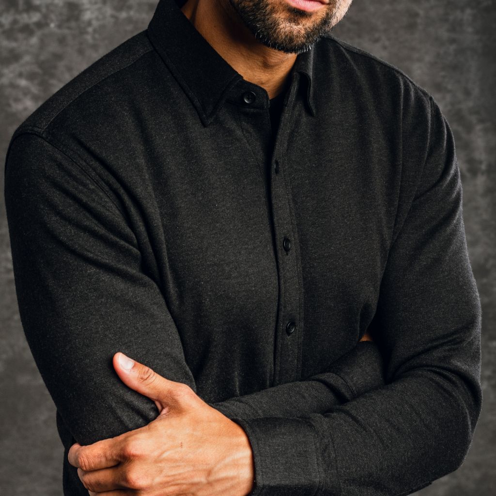 Everyday Button-Down Shirt | Black - Image 7