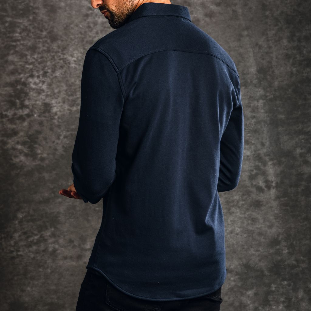 Everyday Button-Down Shirt | Navy - Image 8