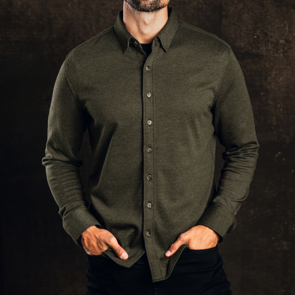 Everyday Button-Down Shirt | Olive - Image 6