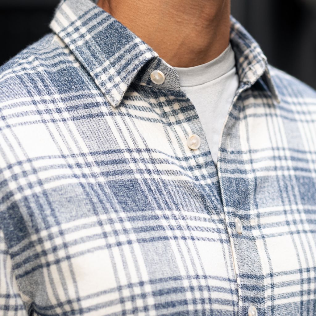 Forever Flannel Shirt | Glacier Blue - Image 7