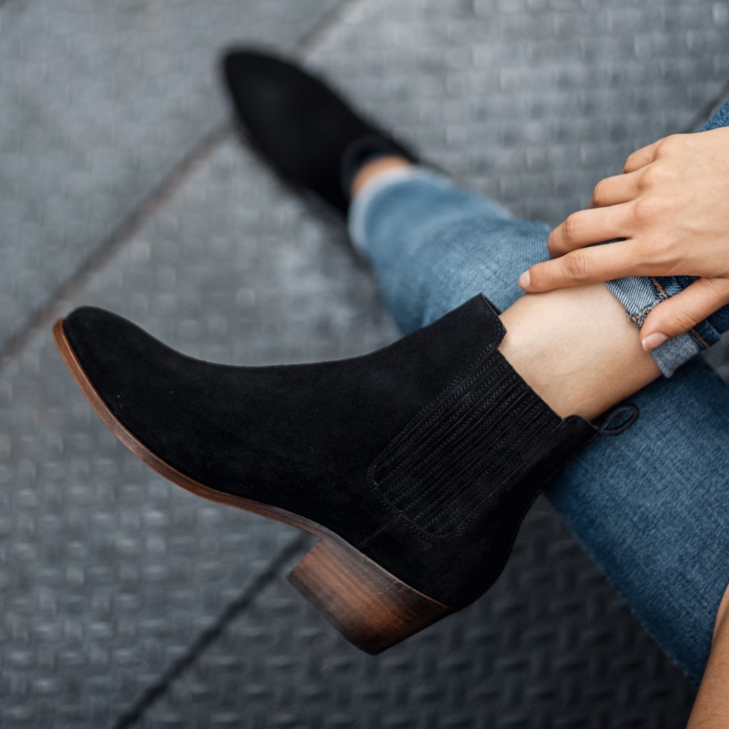 Dreamer Bootie | Black Suede - Image 7