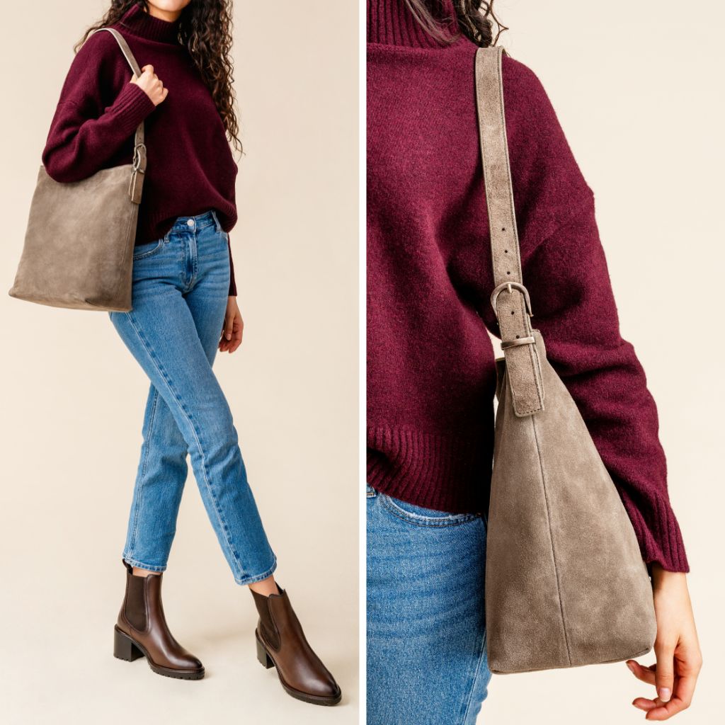 Bucket Bag | Taupe - Image 8