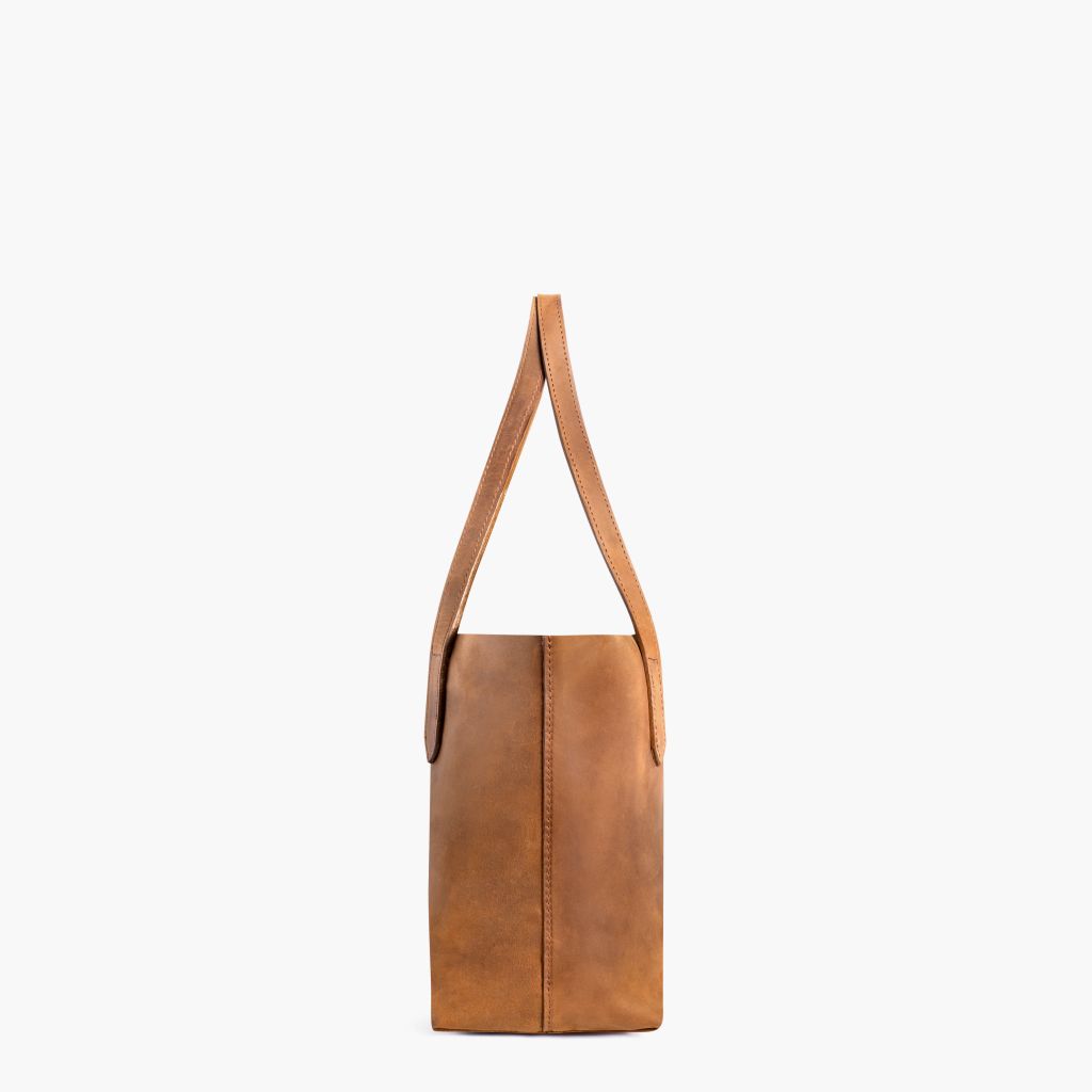Everyday Tote | Vintage Cognac (S) - Image 4