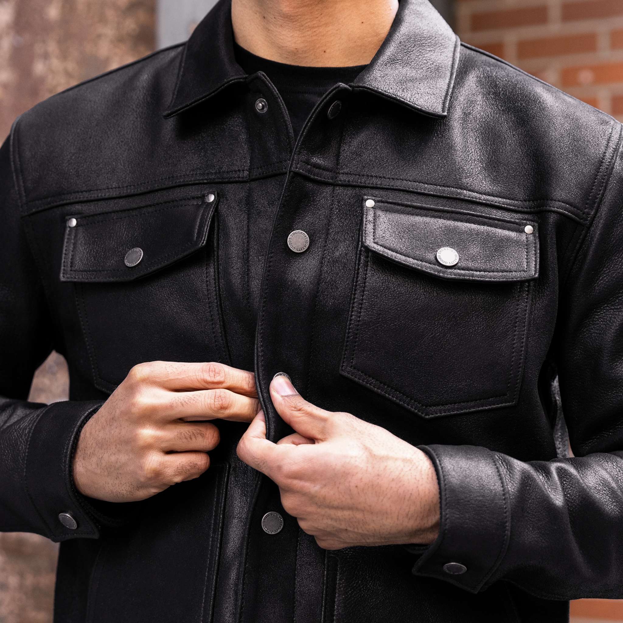 Roughout Cruiser Jacket | Black - Image 2