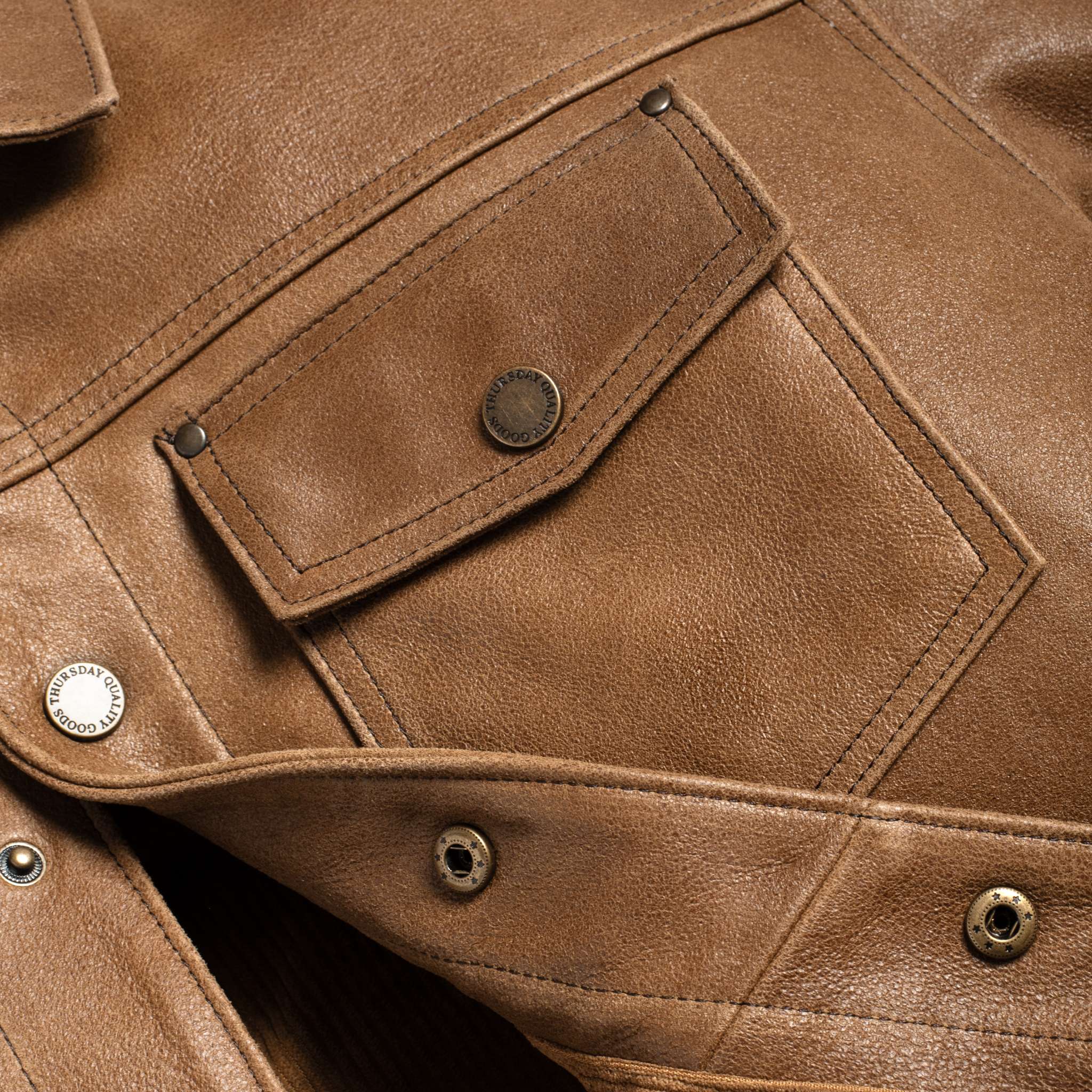 Roughout Cruiser Jacket | Natural - Image 7